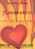 Plakat Flammenherz